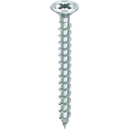 Heco Topix-Plus Schroeven - Pozidrive platverzonken kop - 6x 70mm - Voldraad (200 stuks)