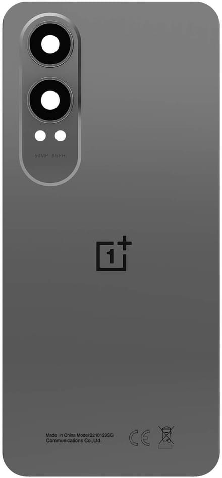 Oneplus, Achter glas voor OnePlus Nord CE 4 Lite 5G Original Service Pack, Zilver