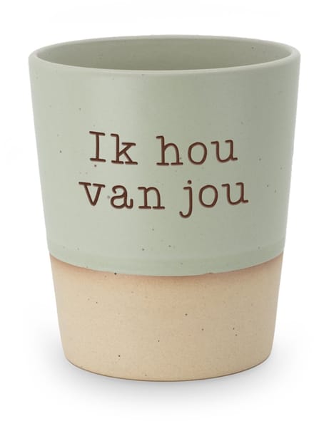 Special Ceramics - Beker - Ik hou van jou