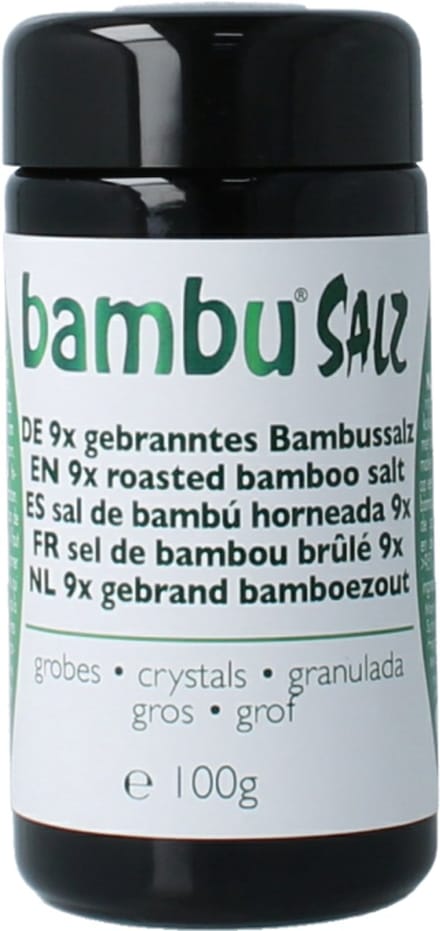 Bambu Salz Bamboezout grof 9x gebrand 100 Gram