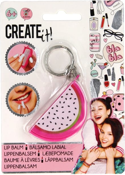 Canenco lippenbalsem sleutelhanger tropisch fruit voor kinderen.