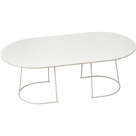 Muuto - Airy Coffee Table - off-white - L - wit