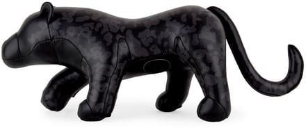 Zuny Boekensteun-Luipaard-Black-Leopard
