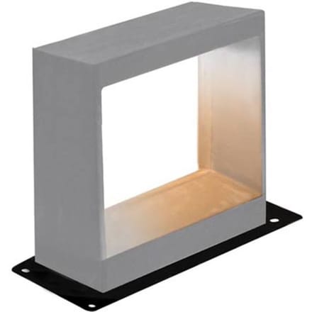 Zambelis LED sokkellamp E190 van beton, hoogte 35 cm