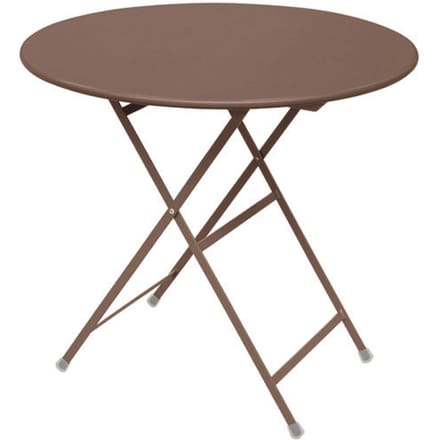 Emu Arc en Ciel klaptafel - rond - donkerbruin