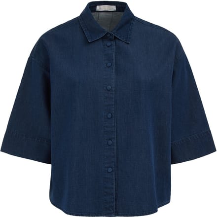 WE Fashion Dames denim blouse - Curve