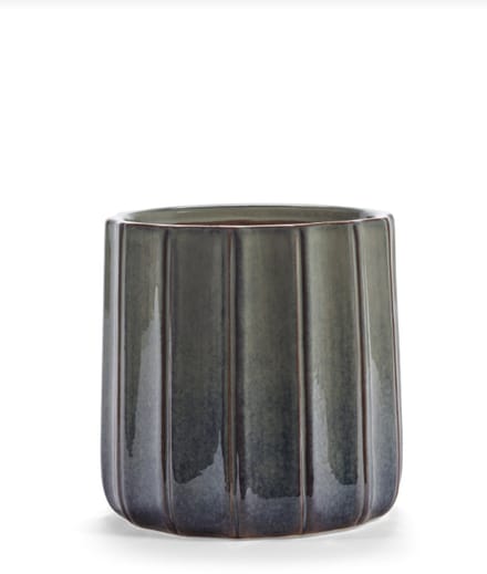 Serax Bloempot Blauw D 27 cm H 27 cm