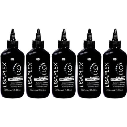 5x Lisap Lisaplex Bond Saver Lamellar Water 250ml