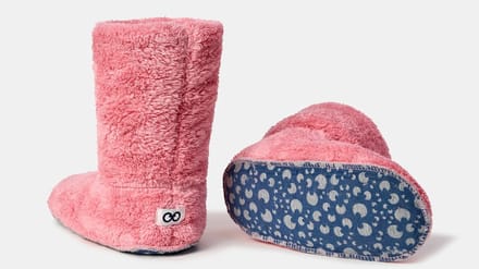 Pantoffels woody - roze - 252-10-BOO-M/404 - maat 30/34