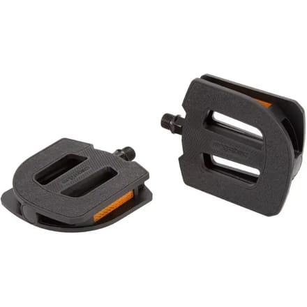 Pedaalset 9/16 Ergotec EP-S met EP-lagers 105 x 100 mm - zwart