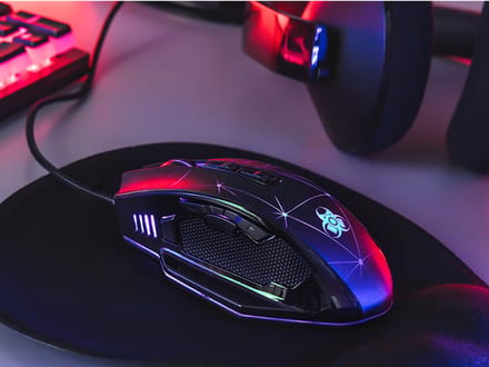 Tracer gamingmuis, RGB-achtergrondverlichting, 7200 DPI, Ruimte