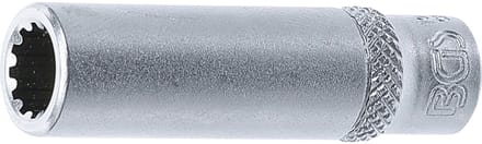 BGS Dopsleuteldop Gear Lock, diep - 1/4 - 8 mm