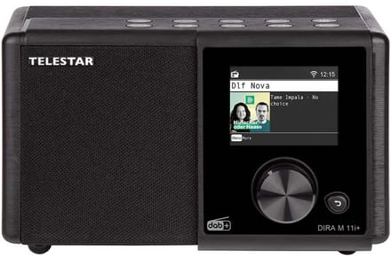 Telestar DIRA M11i - Internetradio - WiFi - DAB+ / FM - Bluetooth - Zwart