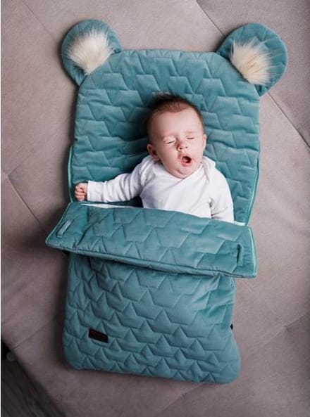 Babyslaapzak 45 x 80 cm Dream Catcher OCEAN GREEN - Baby sleeping bag