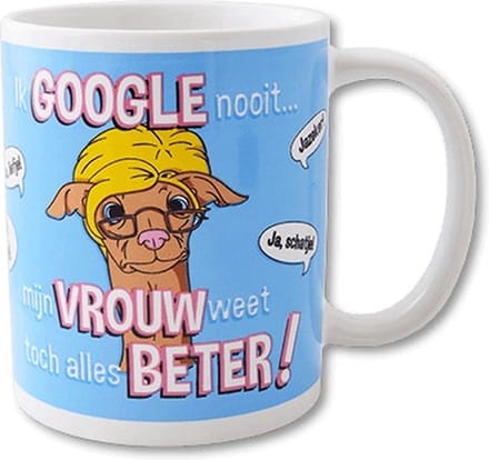Paperdreams - Funny  Mug - Google