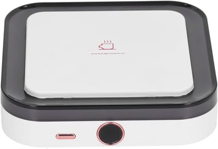 Kopjesverwarmer - Mokwarmer - Drank Warm Houden - Drie Temperatuurstanden - 170 Gram - Zwart