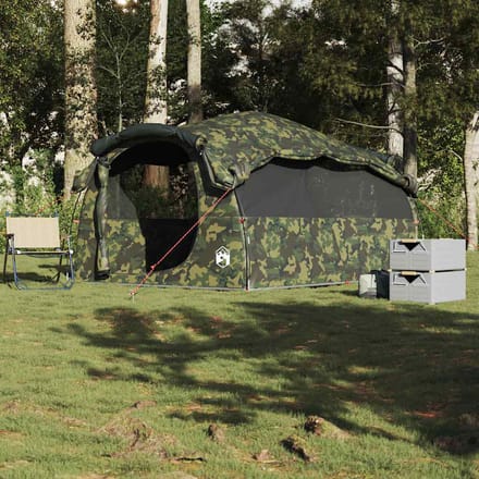 vidaXL - Tunneltent - 6-persoons - waterbestendig - camouflage