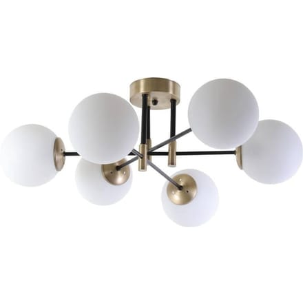 Asir - Kroonluchter - Wit - 65 x 65 x 35 cm