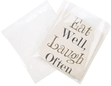 Plastic Zakken 21,5x21cm Transparant en Hersluitbaar (100 stuks) | Plastic zak