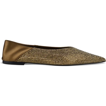 Saint Laurent Nour 05 muiltjes Goud