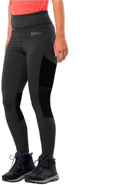 Jack Wolfskin Kensteig Leggings Zwart L Vrouw