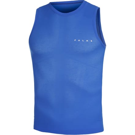 FALKE Ultralight Cool sneldrogend functioneel materiaal mouwloze functioneel shirt heren blauw - maat S