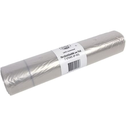 Afvalzak Cleaninq perforatie en sluitlint 400 liter doos à 84 stuks