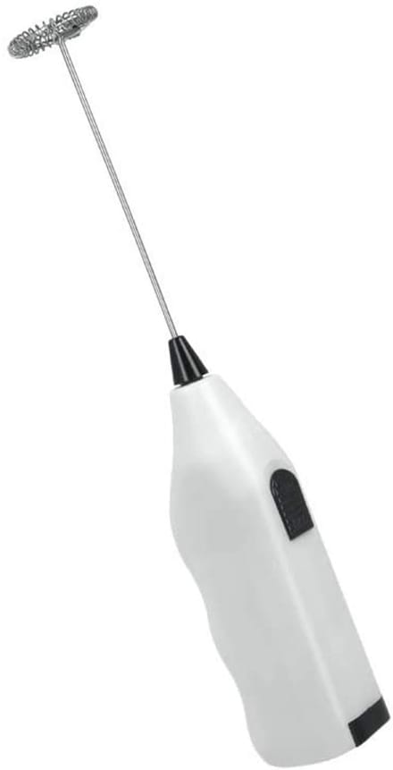 Metaltex Melkopschuimer 20,5 Cm Rvs Zilver/wit