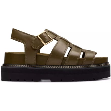 Clarks Orianna Twist - dames sandaal - Groen - maat 41.5 (EU) 7.5 (UK)