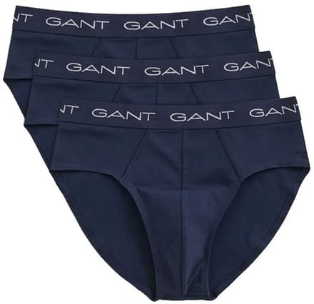 Gant Ondermode Uni Color Brief 3Pack Marine / male