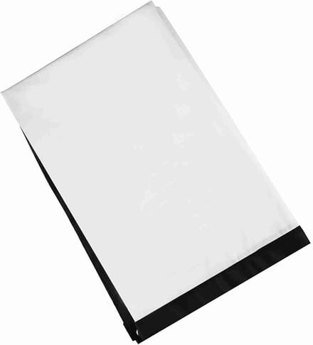Projectorscherm Opvouwbaar - Draagbaar Scherm - Thuisbioscoop Buiten - Kreukvrij Polyester - 72 inch 4:3 - Wit