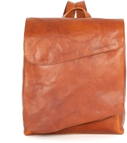 Leren Rugzak - 13.3 inch - Tina - Brandy Cognac