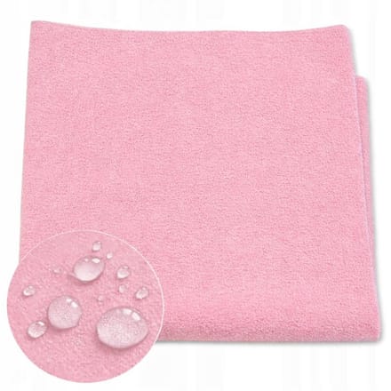 Dartomik - Waterdichte Mat - 120x60 cm - Roze - Frotté
