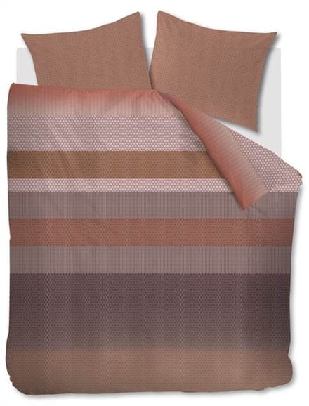 Beddinghouse Leo Dekbedovertrek - Extra breed - 260x200/220 cm - Terra