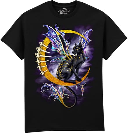 Morgana Cat The Coloured House T-shirt M