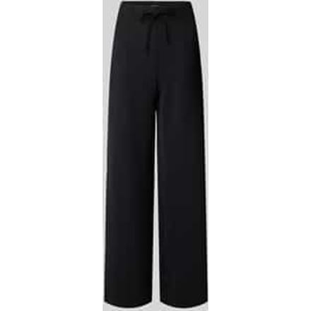 Stoffen broek met structuurpatroon