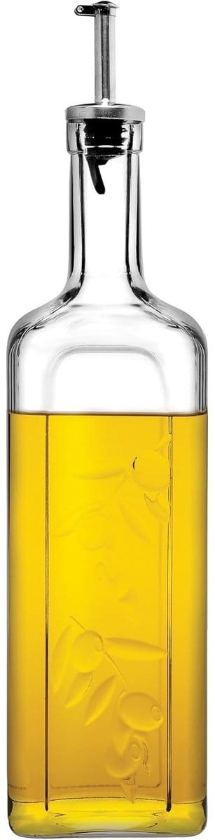 Pasabahce Olie- en azijnfles 1000 ml – 29 cm – 80 mm – olie/azijn – 1 stuk