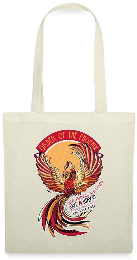 Harry Potter Phoenix Fawkes Tas Van Stof Schoudertas