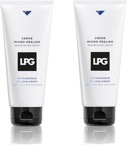LPG - Endermologie - huidverzorging - micro-peeling vernieuwende crème - duopack - 2x200 ml