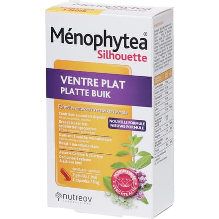 Menophytea Silhouette Platte Buik 60 Tabletten