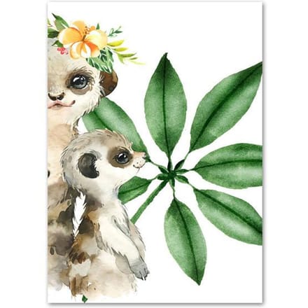 5D DIY Diamond schilderij dier mol borduren kruissteek 3D Home Decor 20X30CM beige