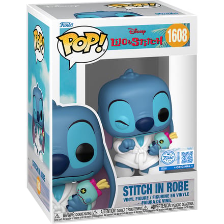 Lilo & Stitch Stitch in Robe vinylfiguur 1608 Unisex Funko Pop! - Neutraal - Standard