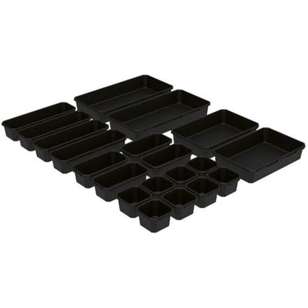 PARKSIDE Sorteerbakjes (Zwart)