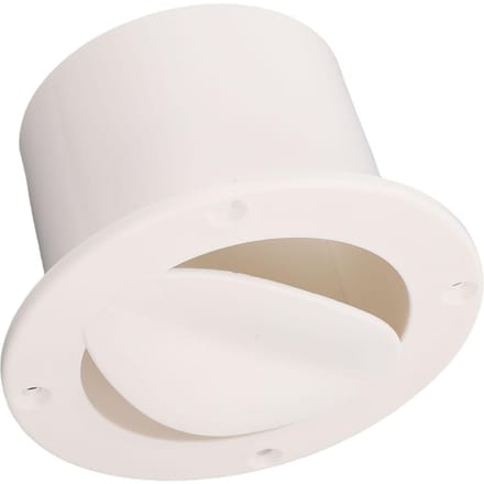 Boot Leefbak Ventilatie Verbeterd    Boot Marine Rond   Uitlaatventilatie voor Ponton Kajak white