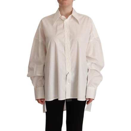 Oversized Katoenen Poplin Overhemd Tsh7630