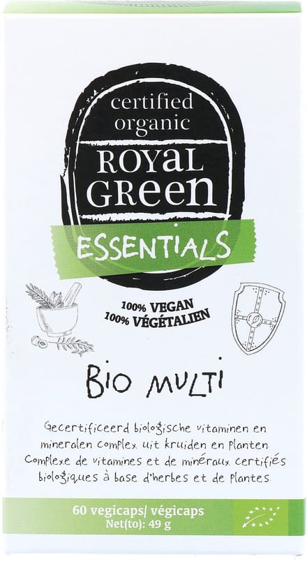 Royal Green Multi Biologisch - 60 vegacapsules