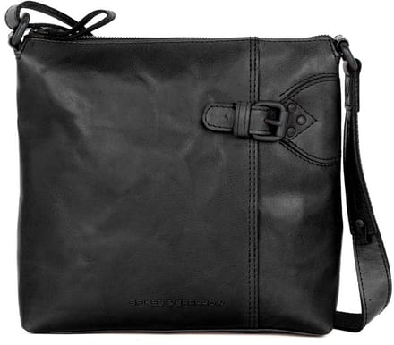 Leren Crossbodytas - Serina - Zwart