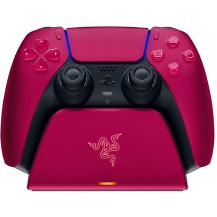 Razer Quick Charging Stand for Dual Sense controller - Red - Wired Accessoires voor spelconsole - Sony PlayStation 5