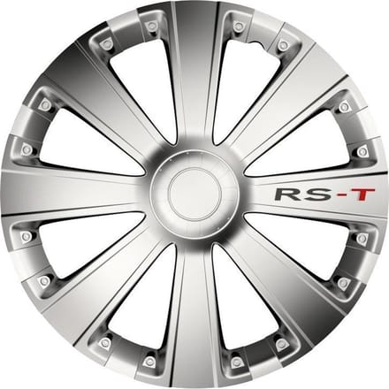 Carpoint Wieldoppen Rs-t 16 Inch Abs Zilver Set Van 4