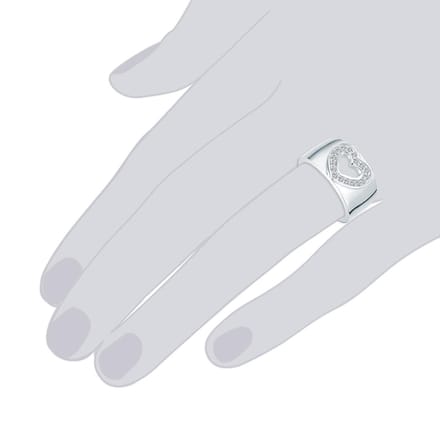 Rafaela Donata Zilveren ring Sterling zilver